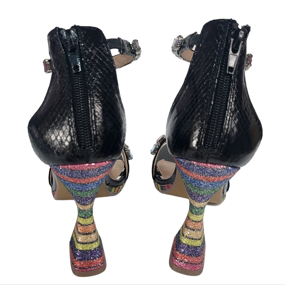 Betsey Johnson Emani High Heel Sandals Black - Picture 7 of 8